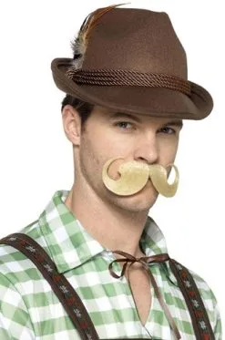 Smiffy's Traditionele Oktoberfeest Hoed Bruin