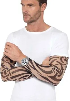 Smiffy's Tribal Tattoo Arm Sleeves