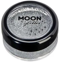 Moon Creations Ultrafine Glitter Dust Classic Zilver