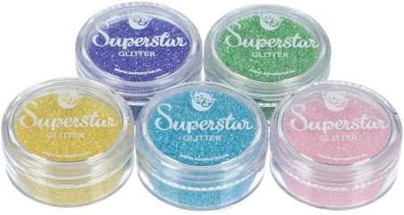Superstar Unicorn Glitter Tattoo Glitter Set - Afbeelding 3