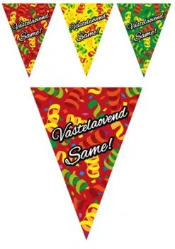 Party Xplosion Vasteloavend Same Vlaggenlijn 10 Meter