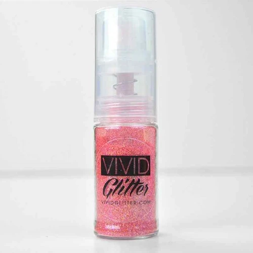 Vivid Glitter Spray Flamingo
