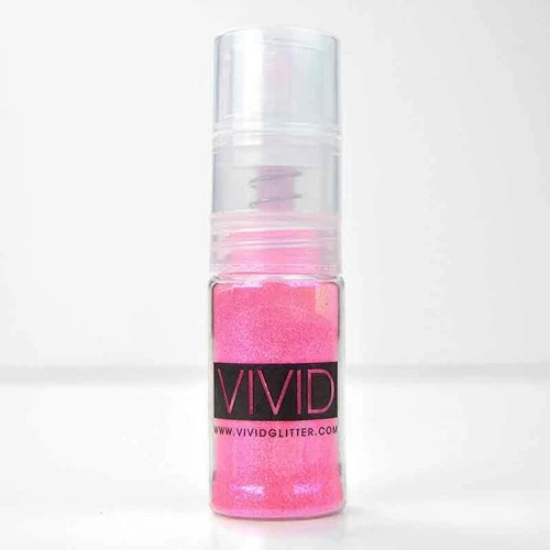 Vivid Glitter Spray Pink Kiss