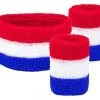 Boland Zweetbandjes Set Nederland 3 Delig